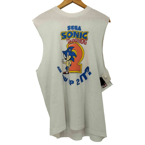 ヘインズ Hanes 90s USA製 ゲーム キャラクター タンクトップ メンズ import:XL