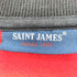 セントジェームス SAINT JAMES フロントロゴ刺繍 1889 裏地フリース スウェット地 ジップアップジャケット メンズ EUR:46