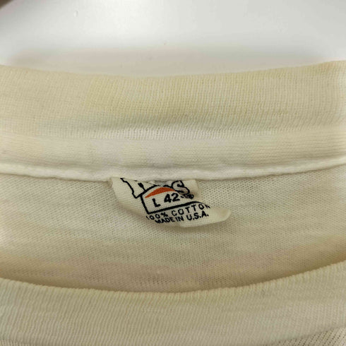 ヘインズ Hanes 70s USA製 The Forty Year Old Hippie Tシャツ メンズ import:L