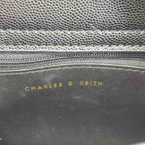 チャールズアンドキース CHARLES&KEITH 2WAY オブリエル メタリックアクセントバッグ レディース