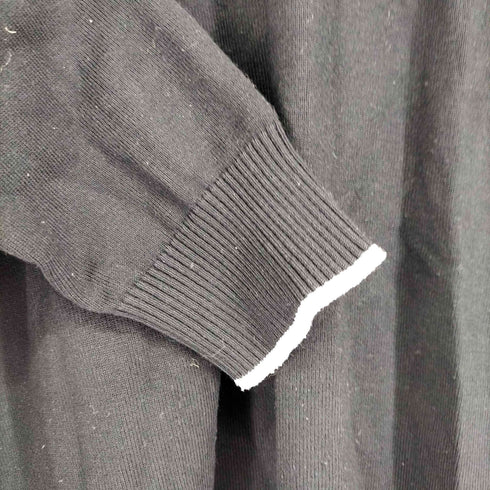 フレッドペリー FRED PERRY ワンポイントロゴ刺繍 Vネックウールニット メンズ import:L