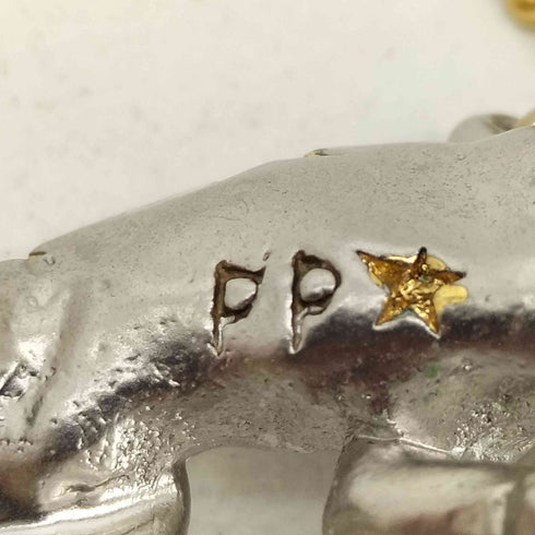 PALNART POC 猫 星 モチーフ ネックレス レディース