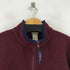エルエルビーン L.L.Bean 80-90S ハーフジップ フリースジャケット メンズ