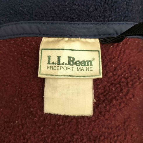 エルエルビーン L.L.Bean 80-90S ハーフジップ フリースジャケット メンズ