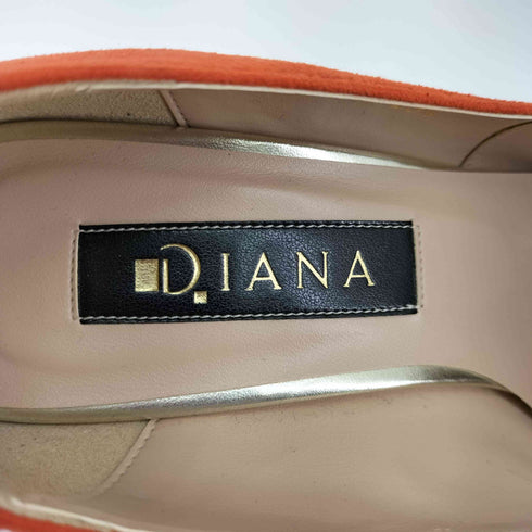 ダイアナ DIANA リボン ヒール パンプス レディース 23 1/2