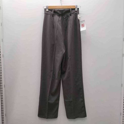 セレクトモカ SELECT MOCA 26SS ハイウエストセンタープレススラックス レディース S