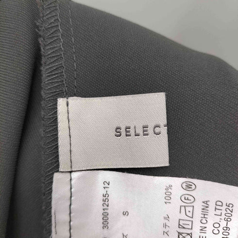 セレクトモカ SELECT MOCA 26SS ハイウエストセンタープレススラックス レディース S