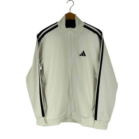 アディダス adidas スリーストライプス レギュラーフィット ダブルニット トラックジャケット メンズ JPN:L