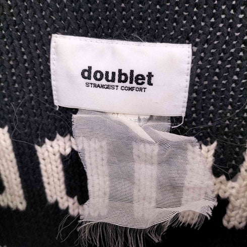 ダブレット doublet ACTING SOME ONE KNITEWEAR ニット セーター メンズ