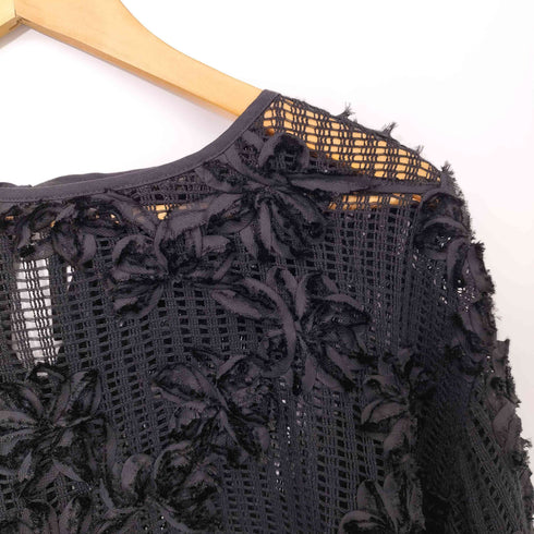 レイビームス Ray BEAMS 25SS メッシュ テープ シシュウ トップス レディース