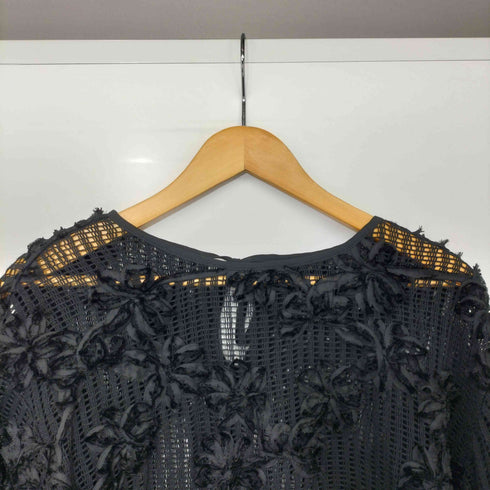 レイビームス Ray BEAMS 25SS メッシュ テープ シシュウ トップス レディース