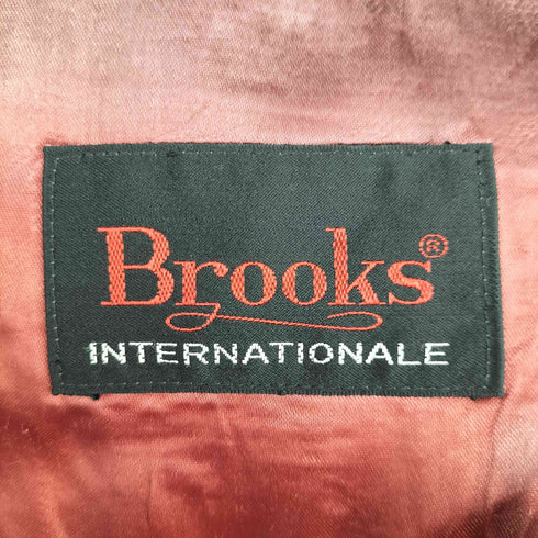 BROOKS ヘリンボーン ダブルブレスト チェスターコート メンズ US:42