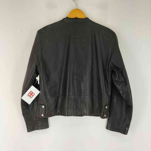 MOTHERS MADE IN FRANCE スナップボタン ラムレザージャケット レディース JPN:1