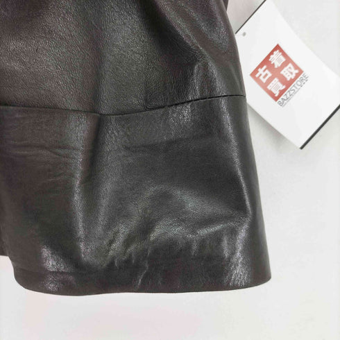 MOTHERS MADE IN FRANCE スナップボタン ラムレザージャケット レディース JPN:1