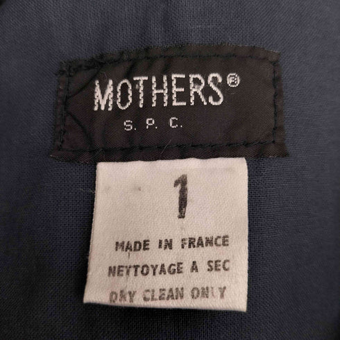 MOTHERS MADE IN FRANCE スナップボタン ラムレザージャケット レディース JPN:1