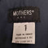 MOTHERS MADE IN FRANCE スナップボタン ラムレザージャケット レディース JPN:1
