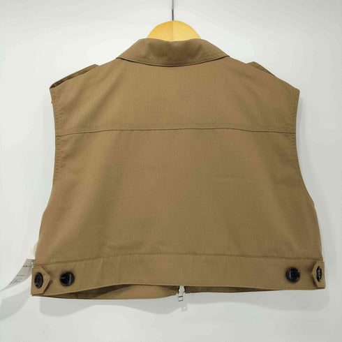 レイビームス Ray BEAMS 26SS ジップ ヨーク ベスト レディース