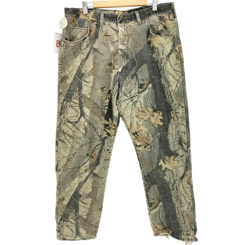 ラングラー Wrangler リアルツリーカモ ジップフライ デニムパンツ メンズ
