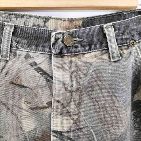 ラングラー Wrangler リアルツリーカモ ジップフライ デニムパンツ メンズ