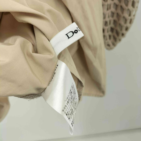 ドゥドゥ DouDou 23SS 袖レーススキッパーシャツ レディース FREE