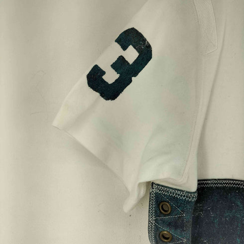 ポロバイラルフローレン Polo by RALPH LAUREN S/S ビッグポニー刺繍 ポロシャツ メンズ import:L