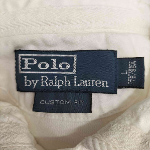ポロバイラルフローレン Polo by RALPH LAUREN S/S ビッグポニー刺繍 ポロシャツ メンズ import:L