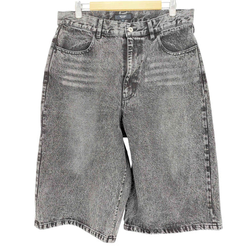 ビームスハート BEAMS HEART 25ss ヒゲブラスト オーバーダイ デニム ショートパンツ メンズ