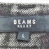 ビームスハート BEAMS HEART 25ss ヒゲブラスト オーバーダイ デニム ショートパンツ メンズ