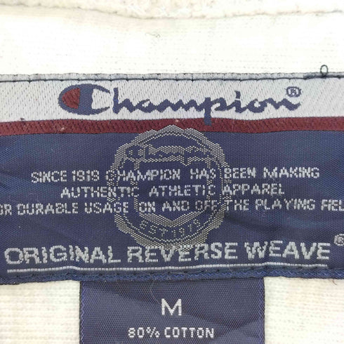 チャンピオン Champion 00s REVERSE WEAVE カレッジロゴ 3段 プルオーバーパーカー メンズ import:M