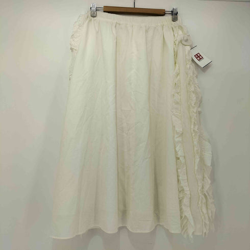 ビームスボーイ BEAMS BOY 26SS ドビー フリル スカート レディース