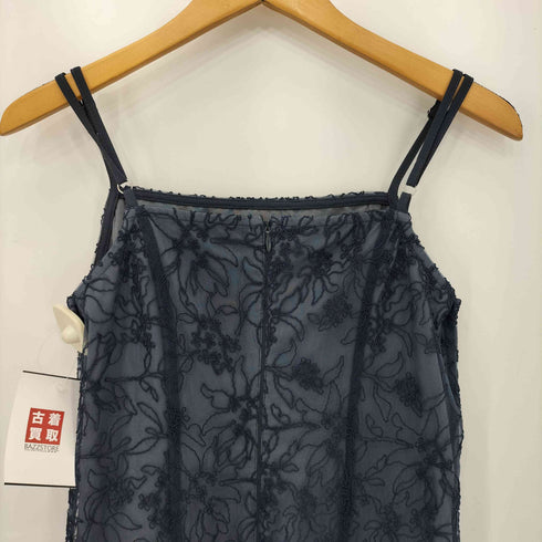 レジャ Leja シアーボレロ刺繍レースキャミワンピース レディース M