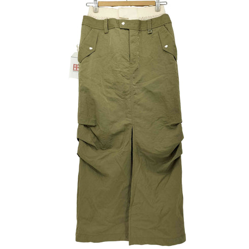 レイビームス Ray BEAMS 26SS ダブル ウエスト タック スカート レディース JPN:1