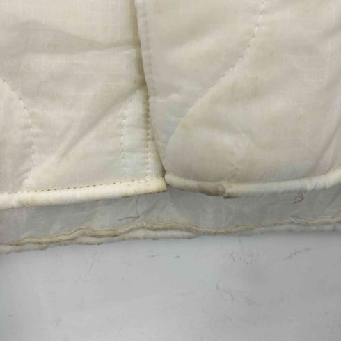 ユーエスアーミー U.S. ARMY 80s LINER FOOD INSPECTORS SMOCK フードインスペクター フード付 キルティングライナーコート メンズ import:M