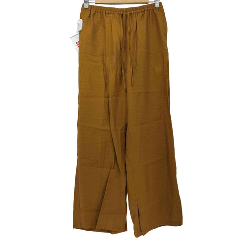デミルクスビームス Demi-Luxe BEAMS 25SS レーヨン リネン ドローストリング パンツ レディース JPN:38