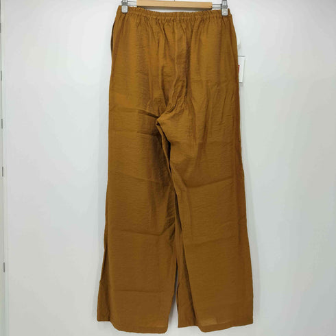 デミルクスビームス Demi-Luxe BEAMS 25SS レーヨン リネン ドローストリング パンツ レディース JPN:38