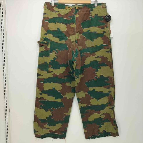 ベルギーアーミー Belgian army ベルギー軍 50s M-58 ジグソーカモ カーゴパンツ メンズ