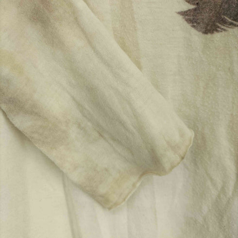 ゴア goa three feathers print T-shirt メンズ