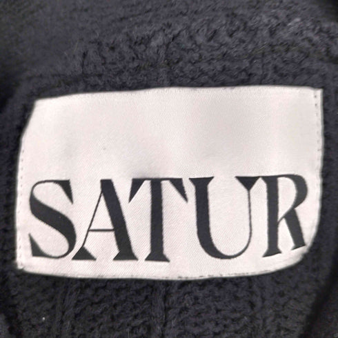 SATUR Faro Over Size Boucle Cardigan メンズ