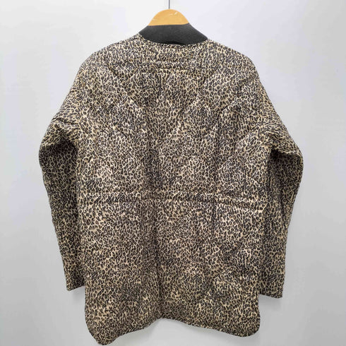 ジャーナルスタンダード JOURNAL STANDARD 22AW キルティングブルゾン ノーカラー レオパード レディース