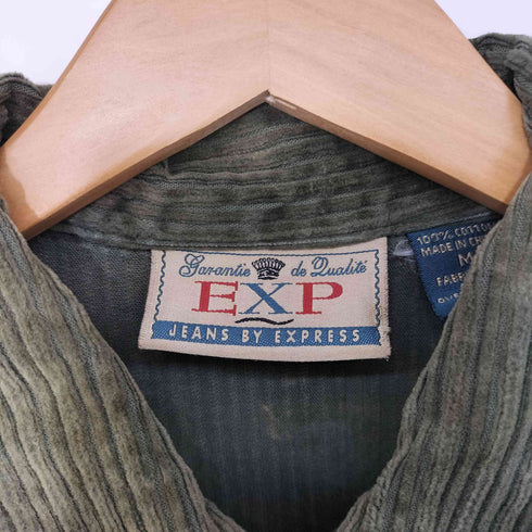 EXP JEANS BY EXPRESS 90s 太畝 ジップアップ コーデュロイ ジャケット メンズ import:M
