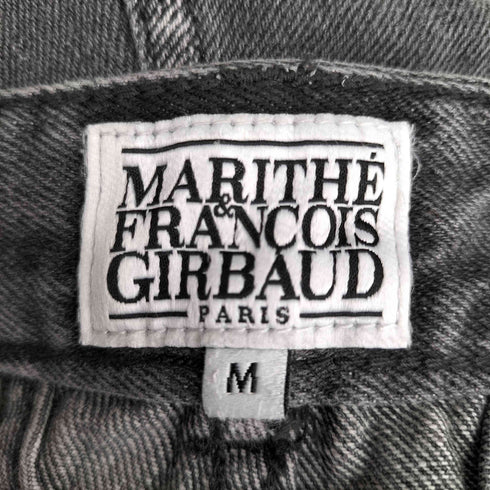 マリテフランソワジルボー MARITHE FRANCOIS GIRBAUD 2タック デニムショーツ レディース JPN:M