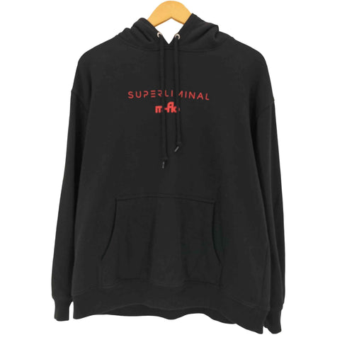 SUPERLIMINAL ロングスリーブ フーデッド プルオーバーパーカー casual メンズ XL