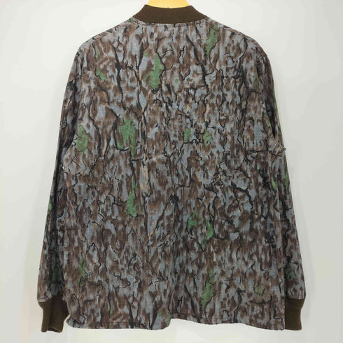 Hide’n pine 90s USA製 リップストップコットン ツリーカモ ブルゾン メンズ