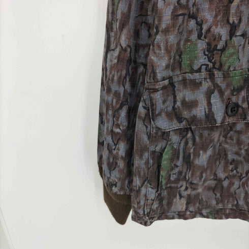 Hide’n pine 90s USA製 リップストップコットン ツリーカモ ブルゾン メンズ