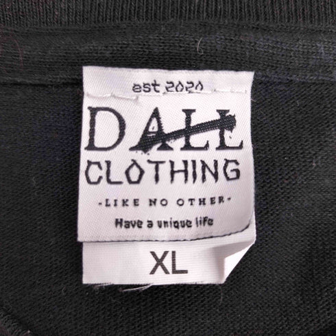 DALL CLOTHING フロント刺繍 マグナムウェイト ビッグシルエット Tシャツ メンズ JPN:XL