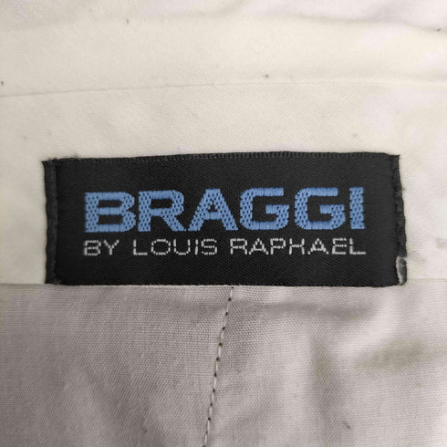 BRAGGI 2タック ワイド スラックス メンズ