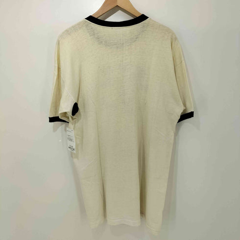 チャンピオン Champion 60s 4段 染み込みプリント S/S リンガー Tシャツ メンズ import:XL