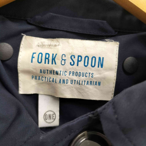 フォークアンドスプーン FORK&SPOON ダウンライナー付き 2WAYステンカラーコート レディース ONE SIZE