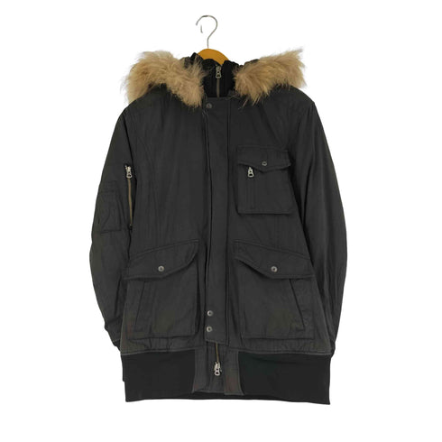 モルガンオム MORGAN HOMME ファー付き フーデッド ジャケット メンズ