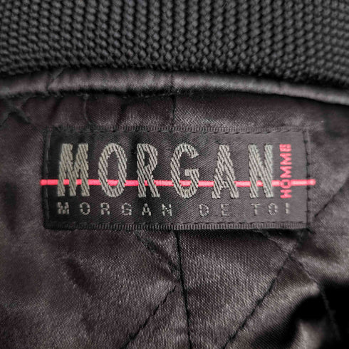 モルガンオム MORGAN HOMME ファー付き フーデッド ジャケット メンズ
